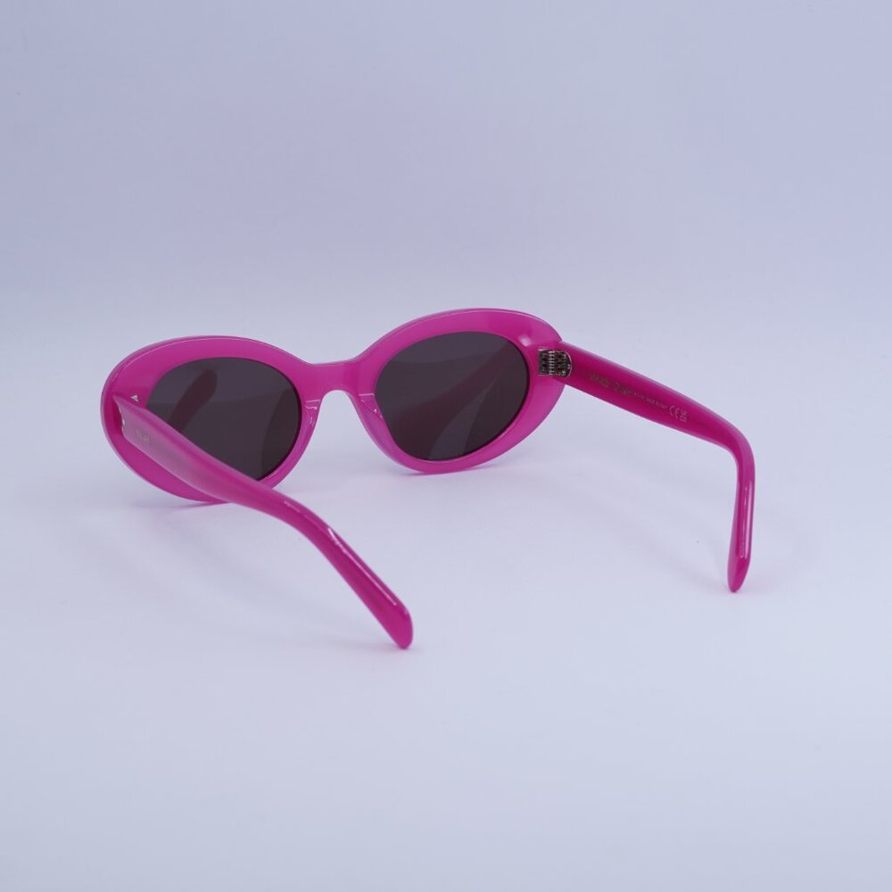 🕶️ New Celine CL40193I 72E Sunglasses - Shiny Rose Frame, Brown Lenses - Picture 9 of 10